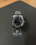 Seiko Mod Datejust – Black Diamond Dial Jubilee Automatic